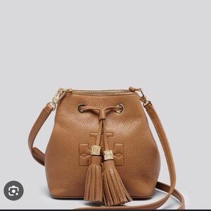 Tory Burch Thea Mini Crossbody Bucket Bag